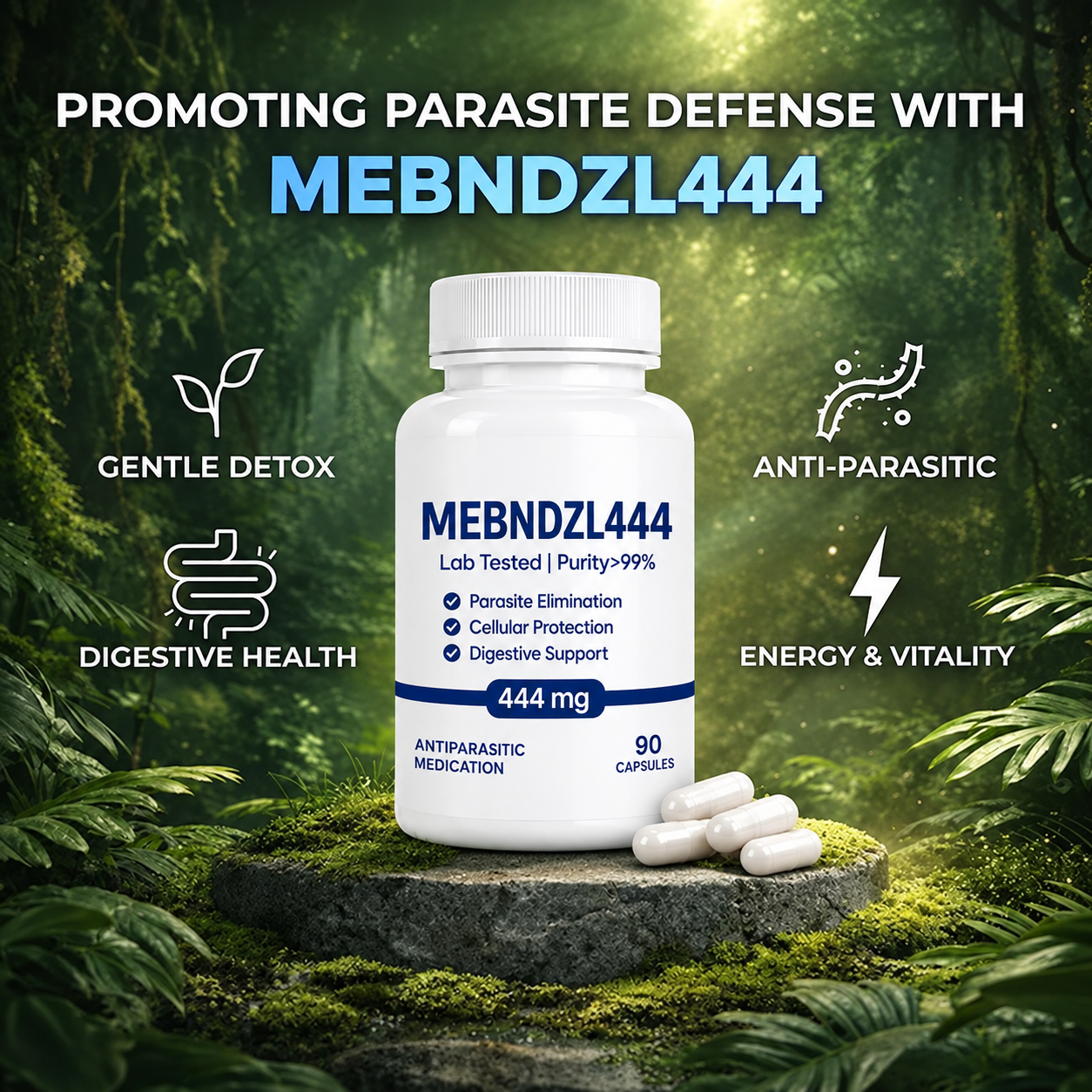 MEBNDZL444 - 444mg