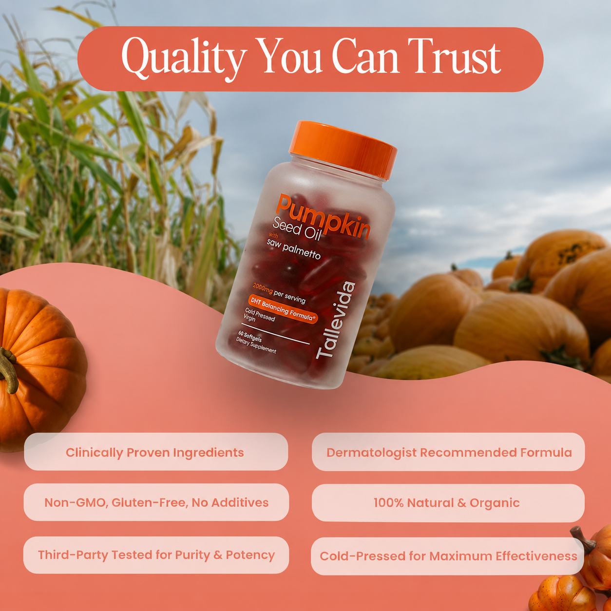 Pumpkin Seed Oil Softgels