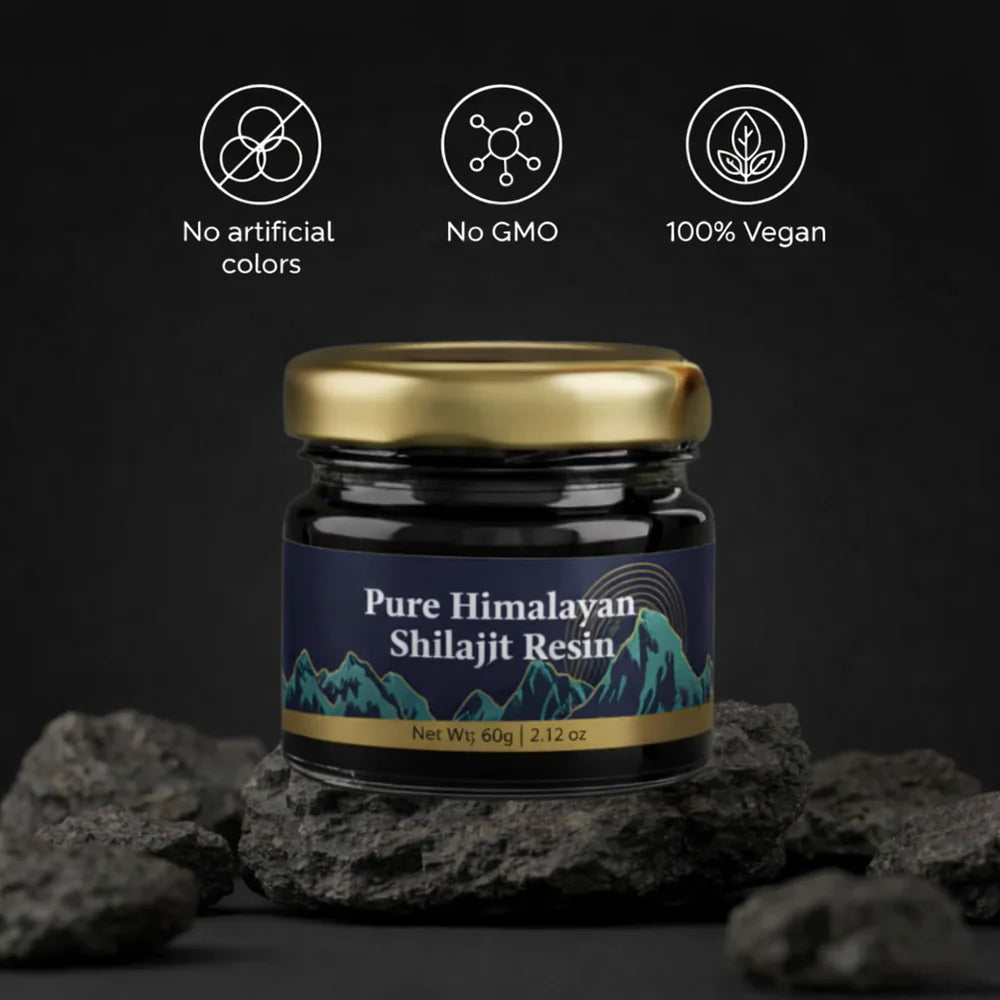 Pure Himalayan Shilajit Resin