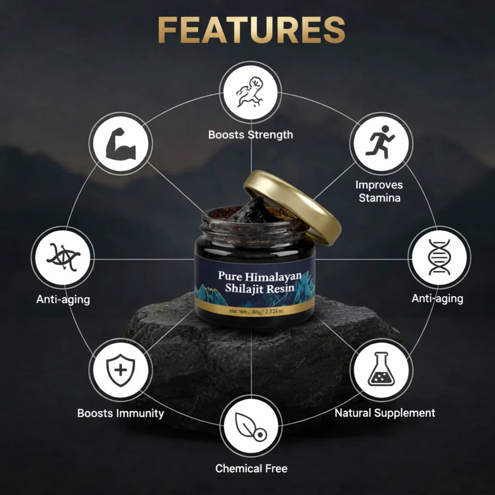 Pure Himalayan Shilajit Resin