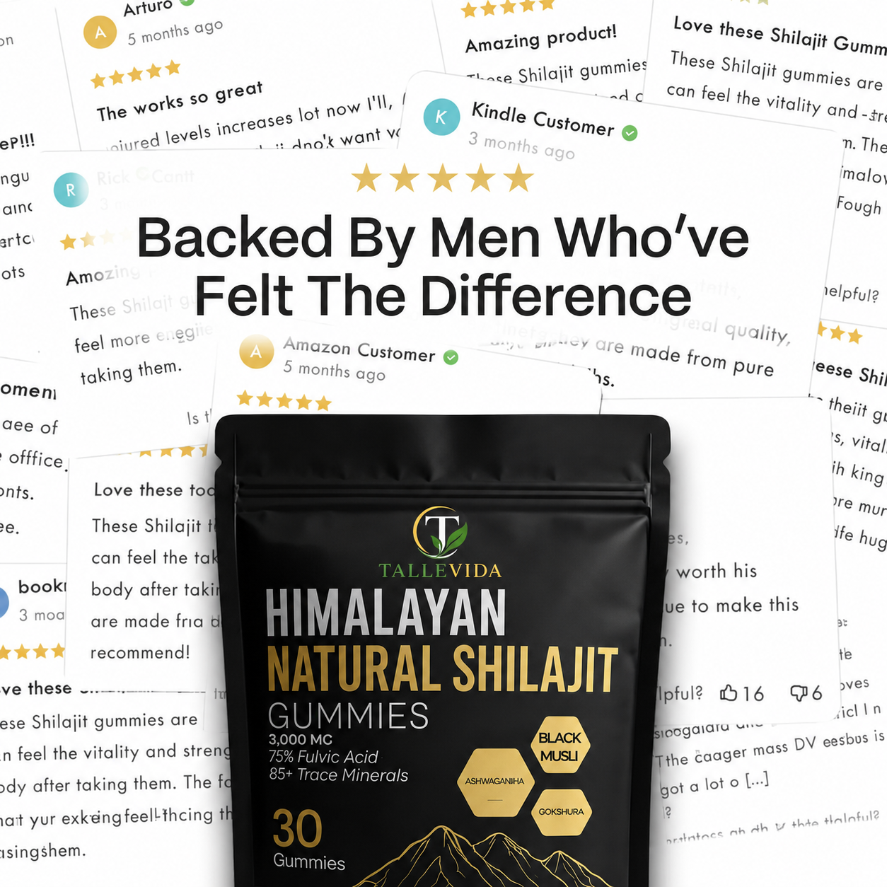 Pure Himalayan Shilajit Gummies