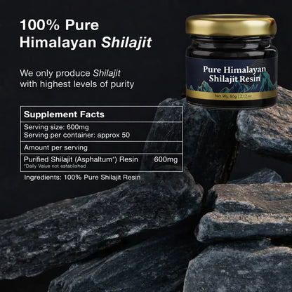 Pure Himalayan Shilajit Resin
