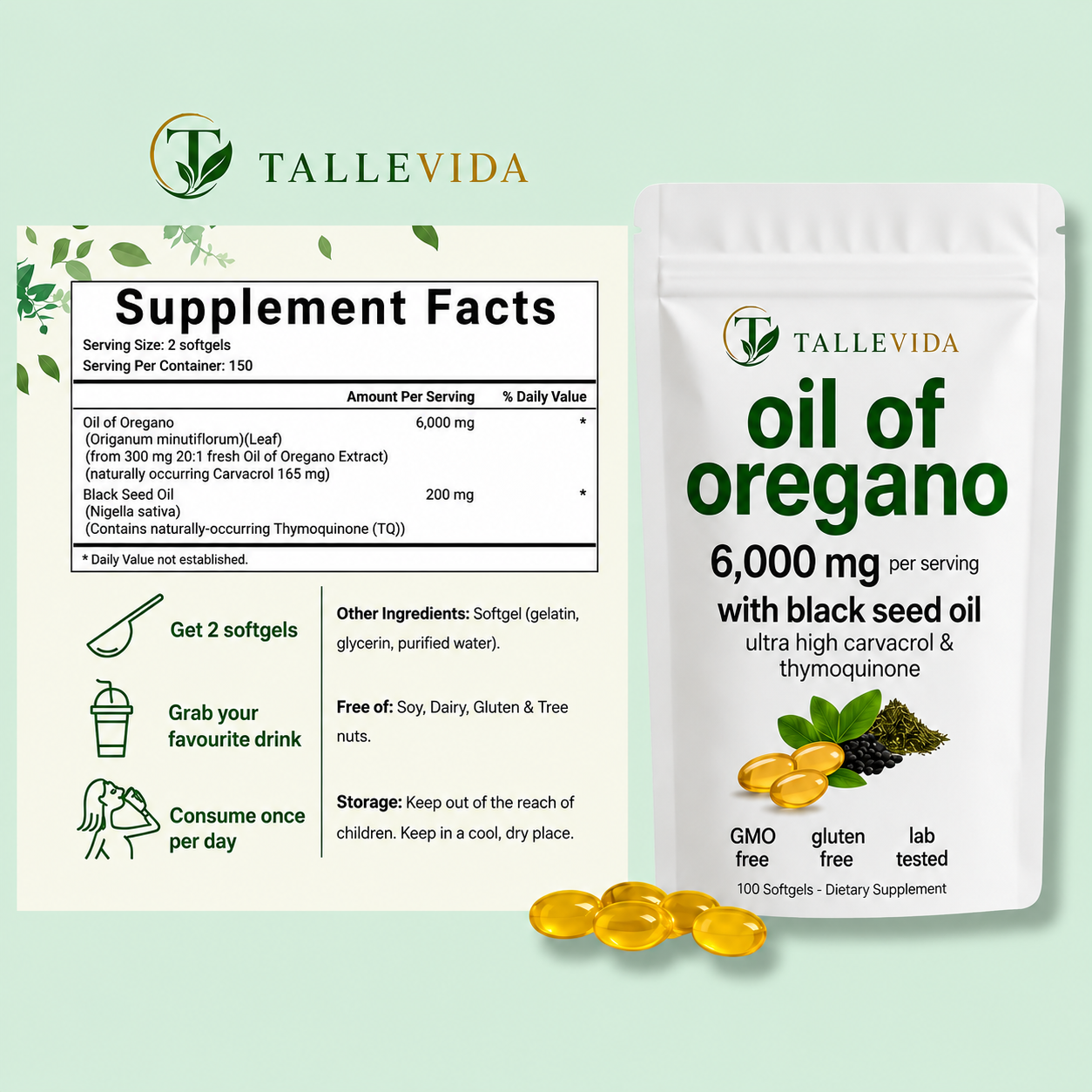 Oil of Oregano SoftGel