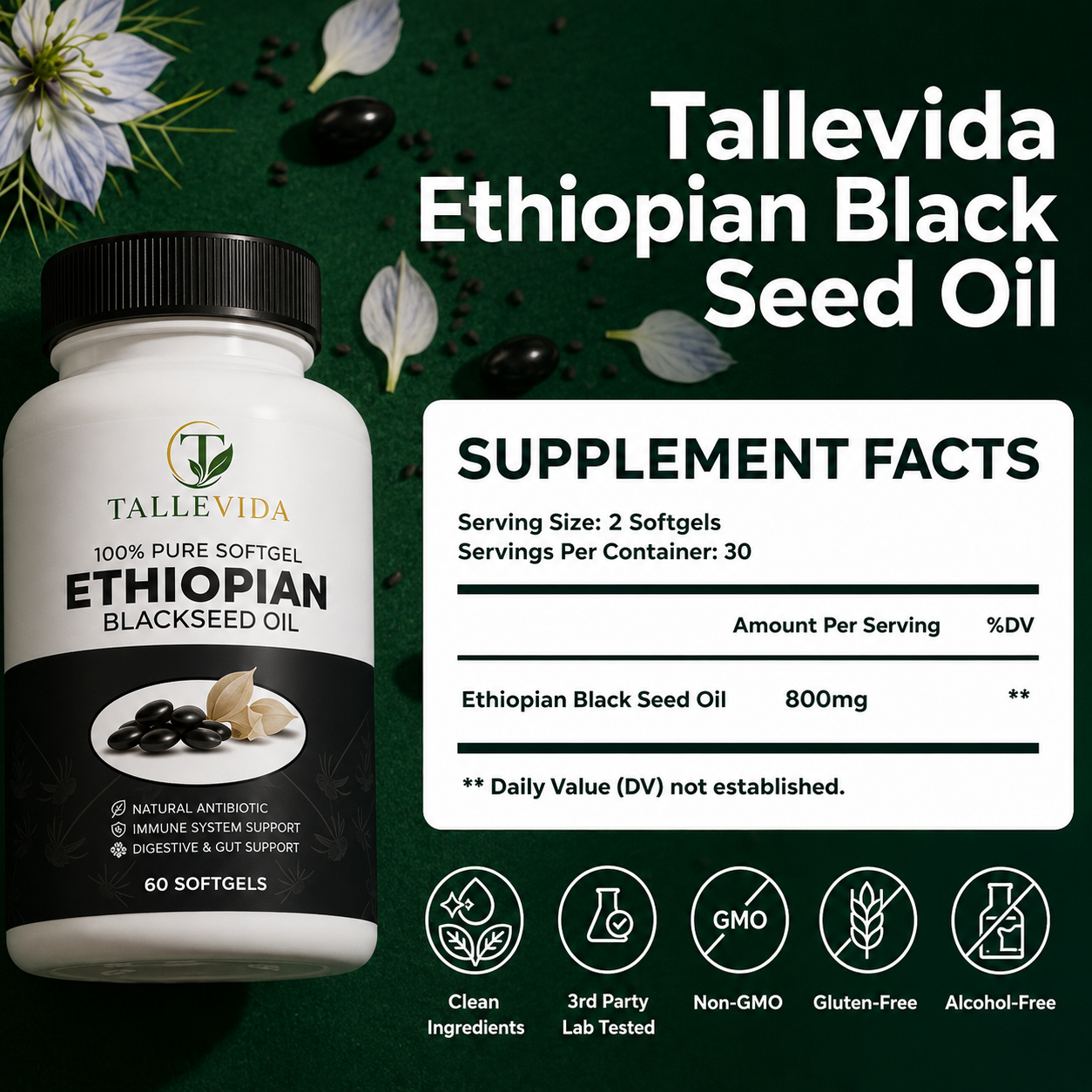Ethiopian Black Seed Oil