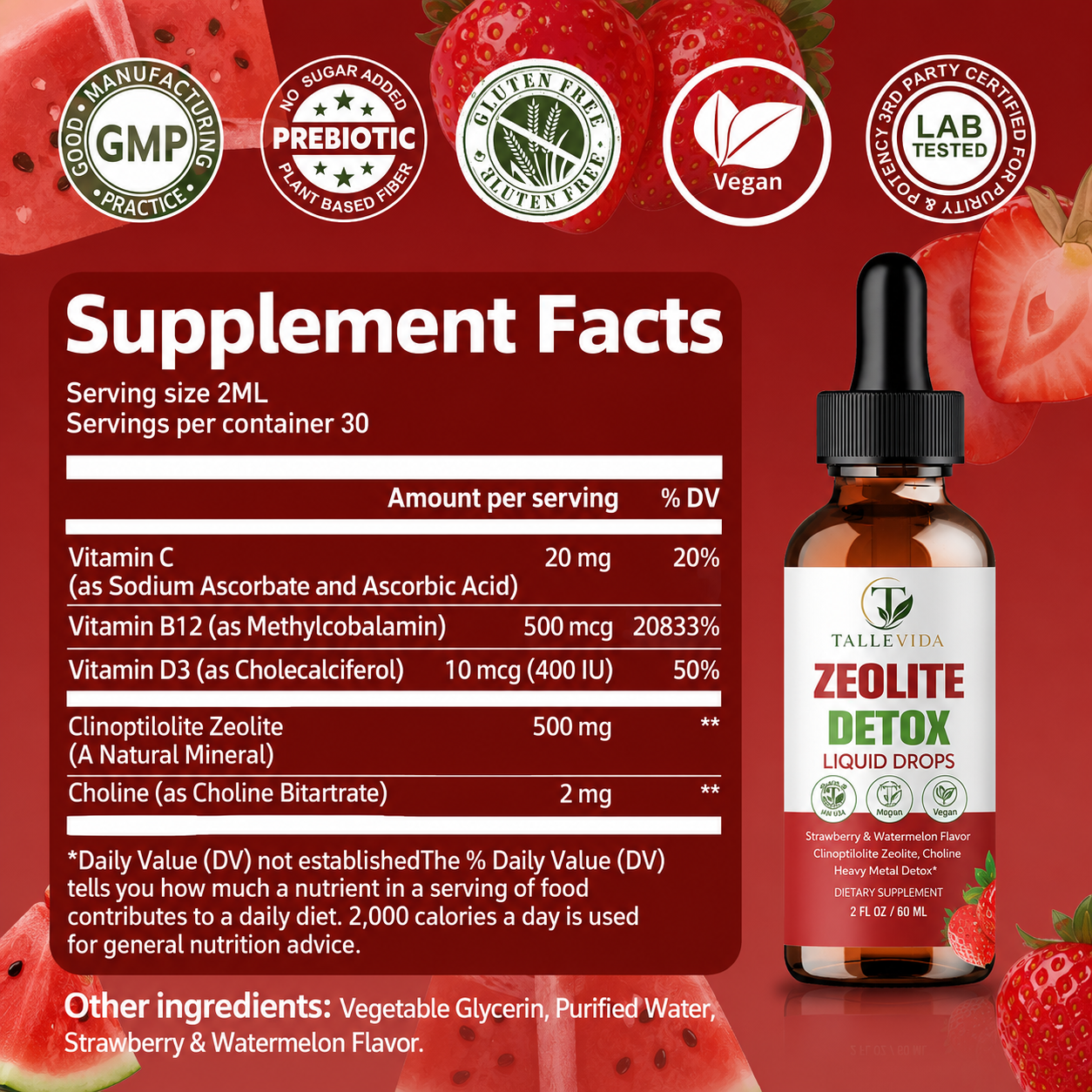 Zeolite Detox Liquid Drops