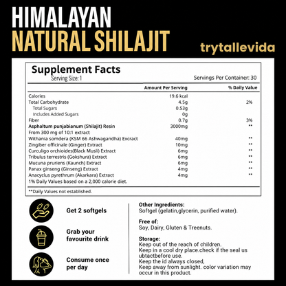 Pure Himalayan Shilajit Gummies