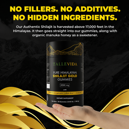 Pure Himalayan Shilajit Gold Gummies