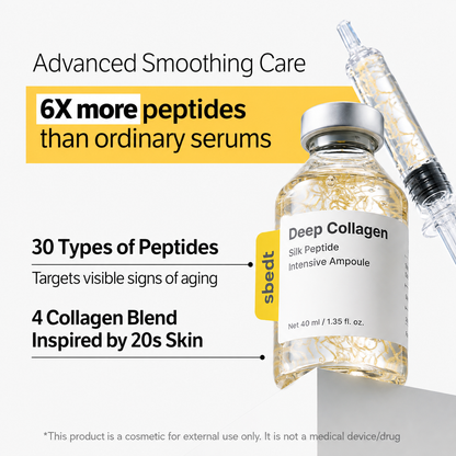 Deep Collagen Silk Peptide Intensive Lifting Ampoule – 40 ml
