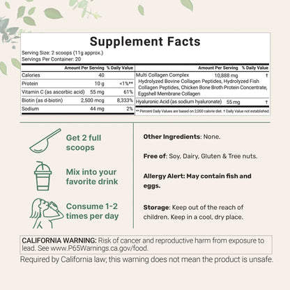 Multi Collagen Peptides Powder